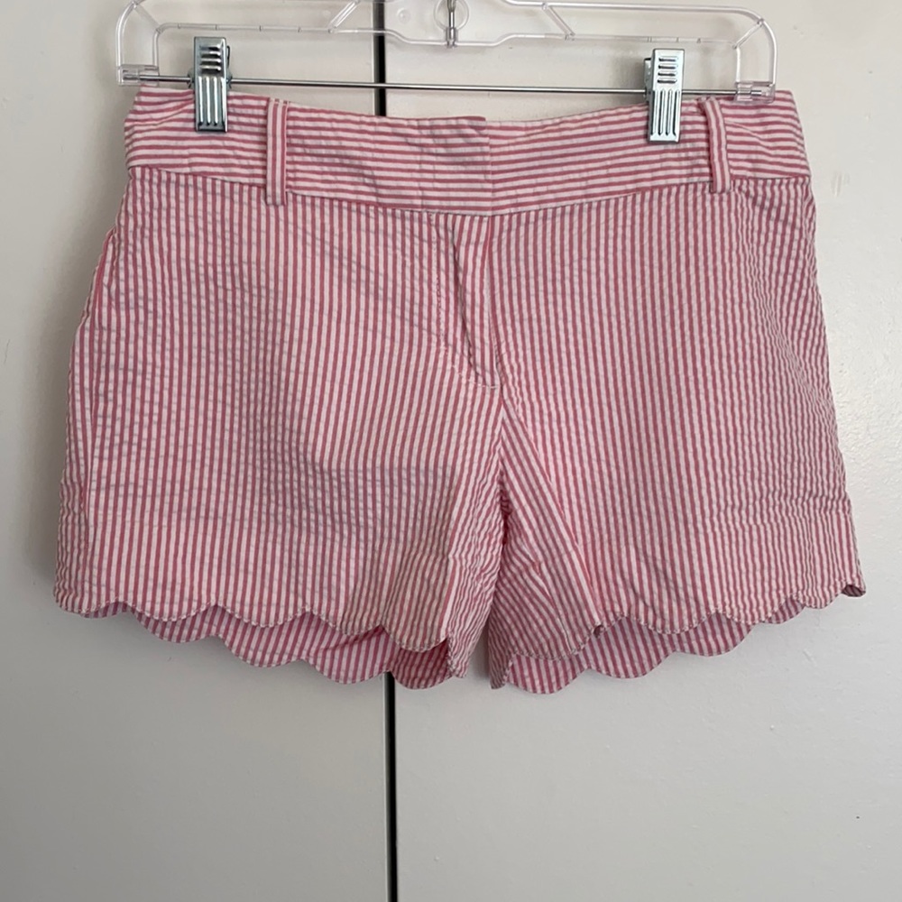 Loft Seersucker Shorts